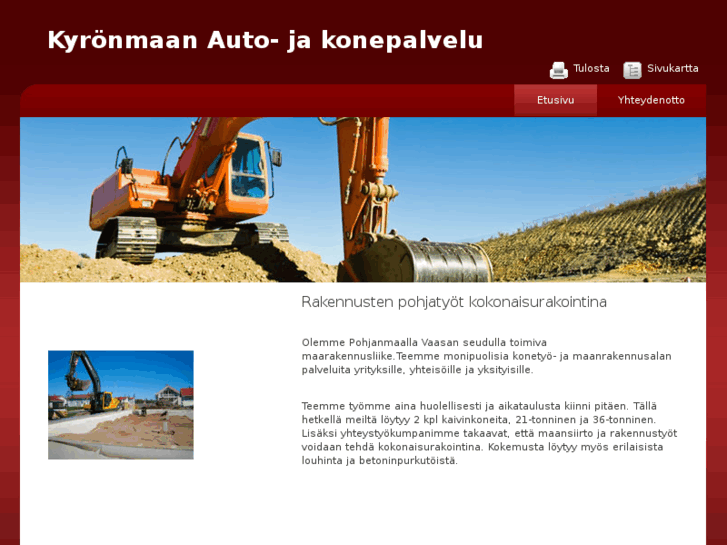 www.kyronmaanautojakonepalvelu.com