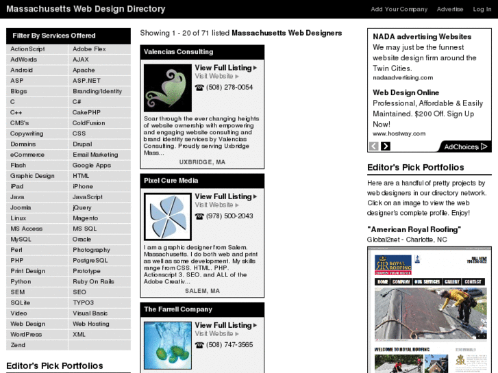 www.massachusettswebdesigndirectory.com