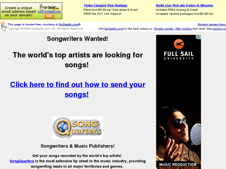 www.songwriterswanted.info