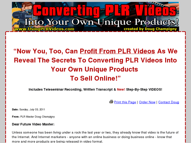www.using-plr.com