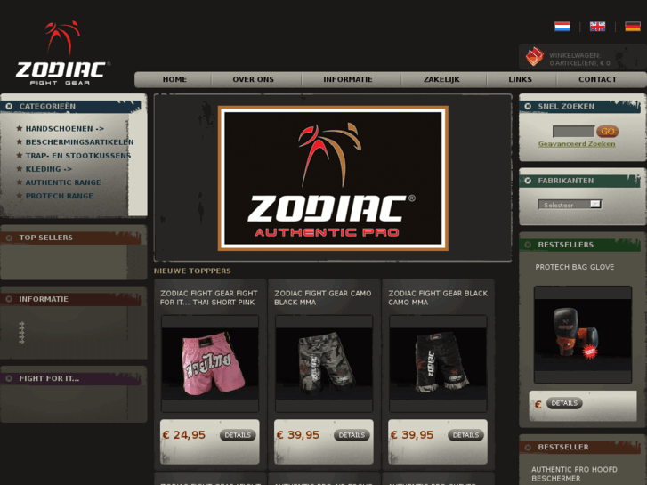 www.zodiacfightgear.com