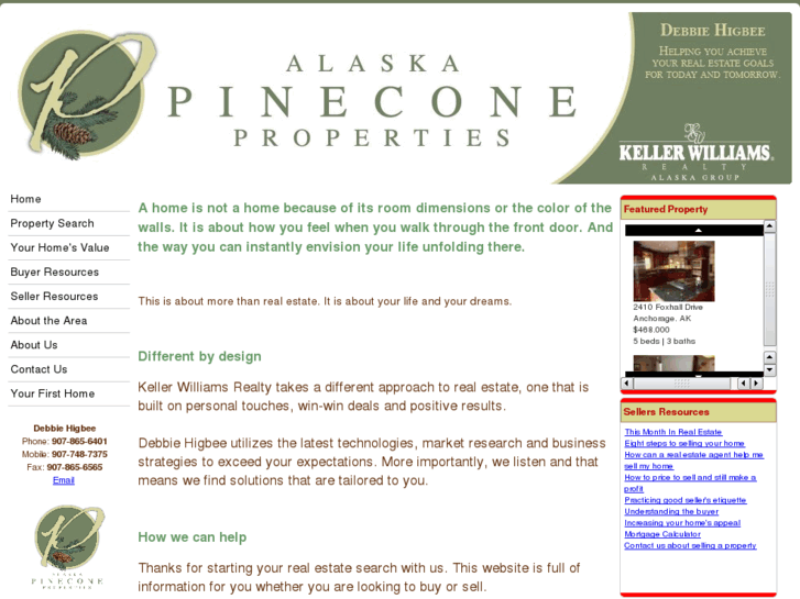 www.akpineconeproperties.com