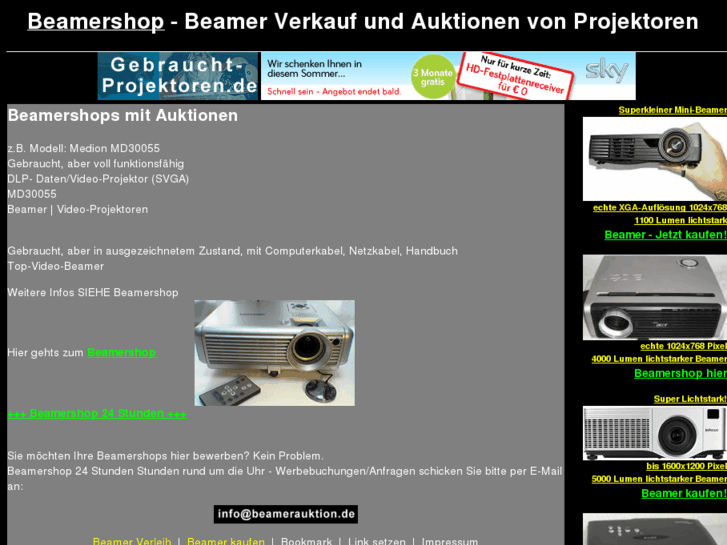 www.beamerauktion.de