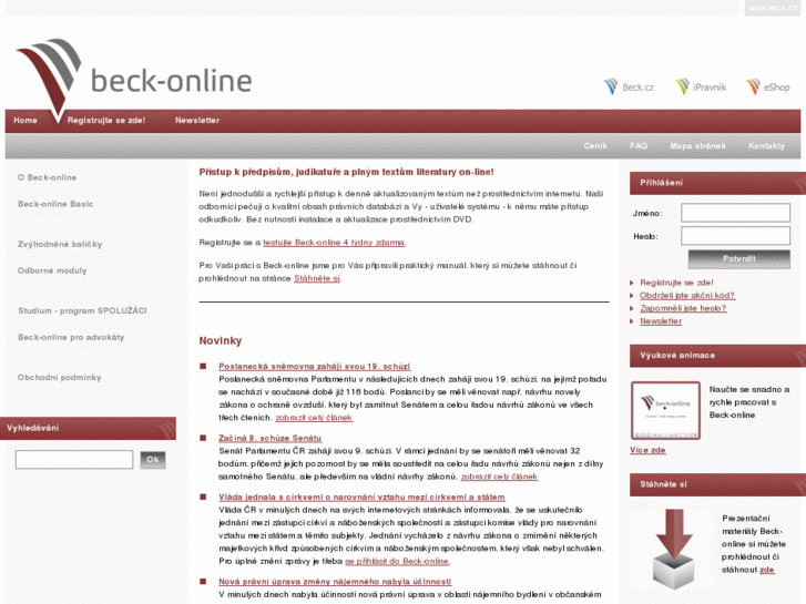 www.beckonline.cz