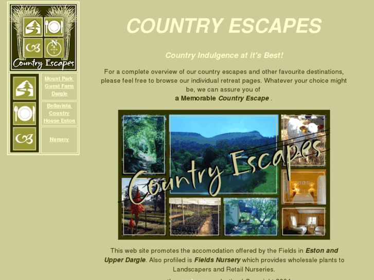 www.countryescapes.co.za