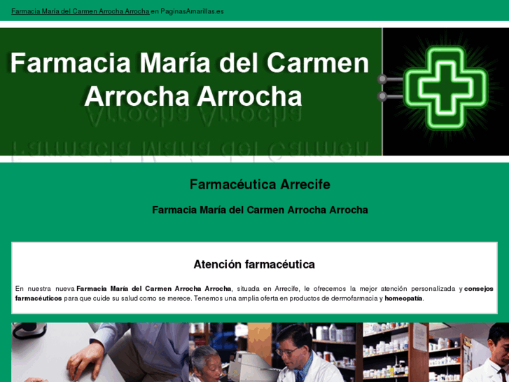 www.farmaciamariadelcarmenarrocha.com