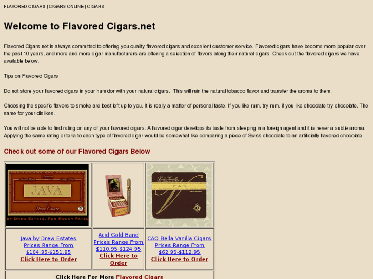 www.flavored-cigars.net