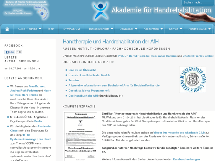 www.handtherapie.org