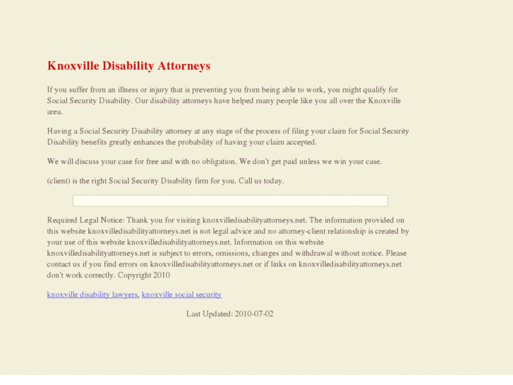 www.knoxvilledisabilityattorneys.net