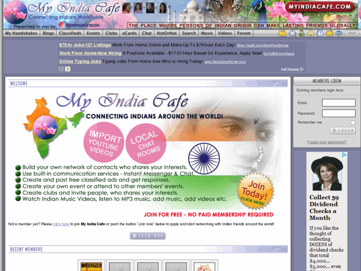 www.myindiacafe.com