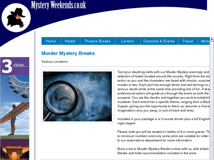 www.mystery-weekends.co.uk