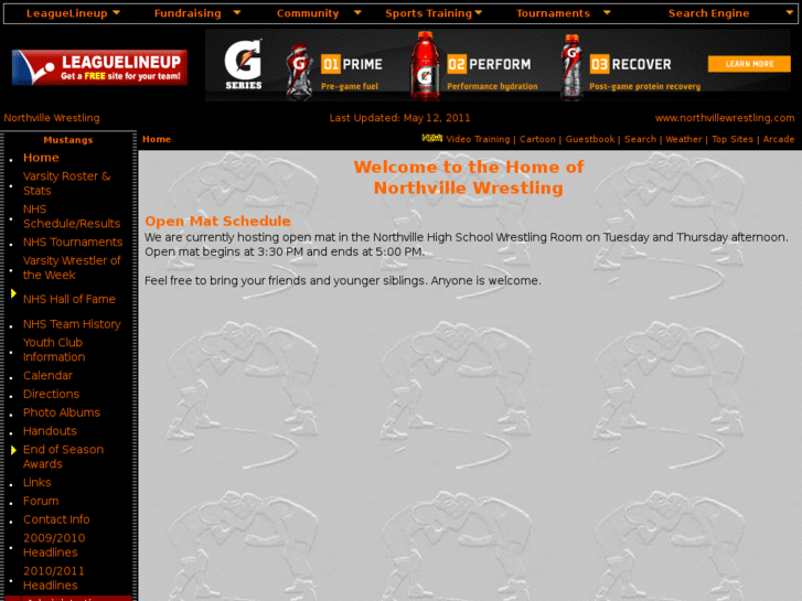 www.northvillewrestling.com