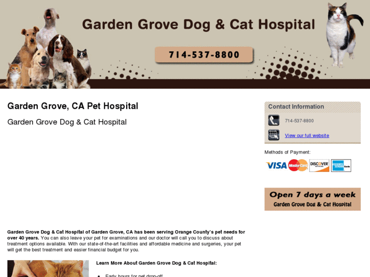 www.petanimalhospitalgardengrove.com