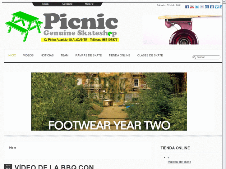 www.picnicskateshop.com