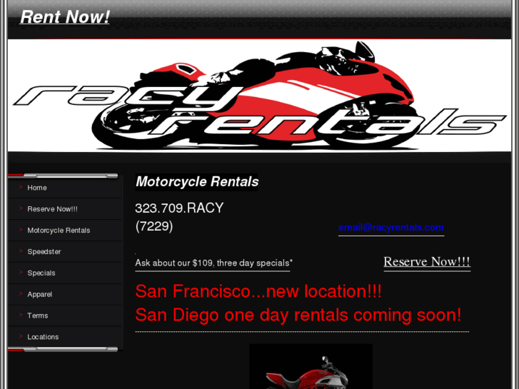 www.racyrentals.com