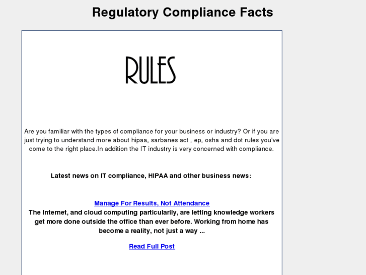 www.regulatory-compliance-guide.com