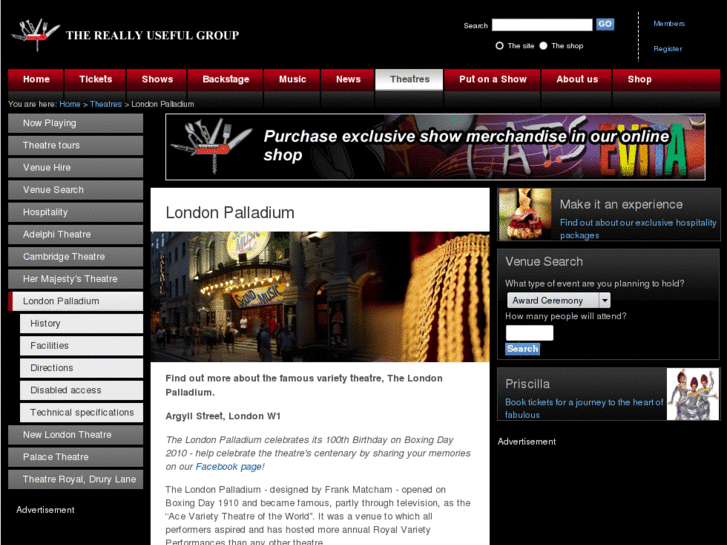 www.thelondonpalladium.com