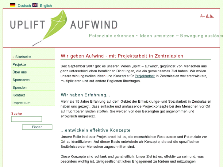 www.uplift-aufwind.org