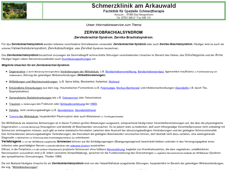 www.zervikobrachialsyndrom.de