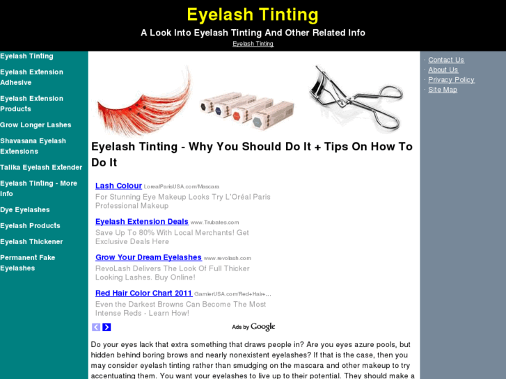 www.eyelashtinting.org