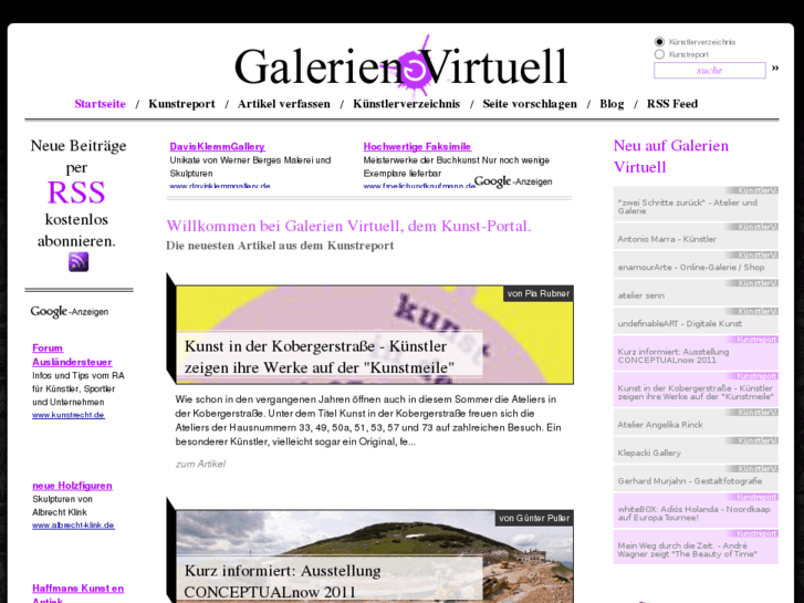 www.galerienvirtuell.de