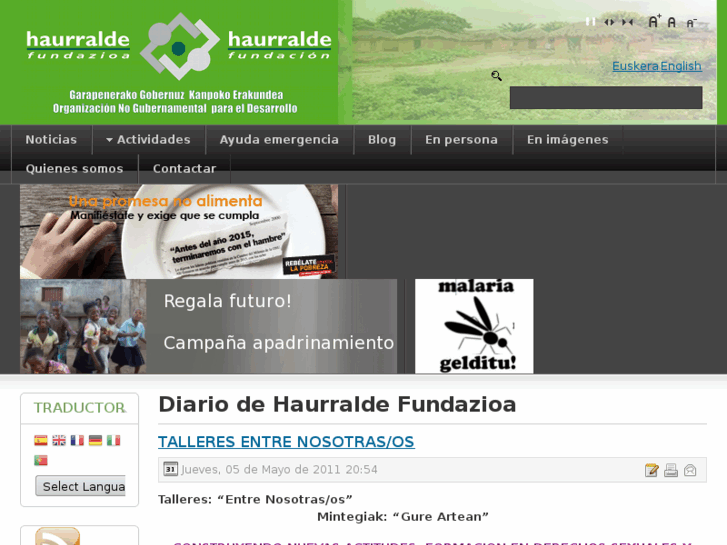 www.haurraldefundazioa.org