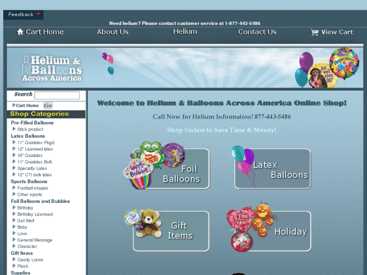www.heliumandballoonstore.com