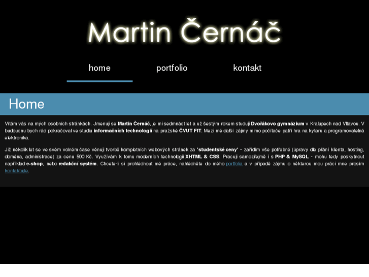 www.martincernac.cz