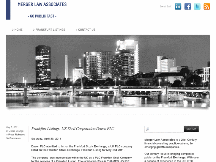 www.mergerlawassociates.net