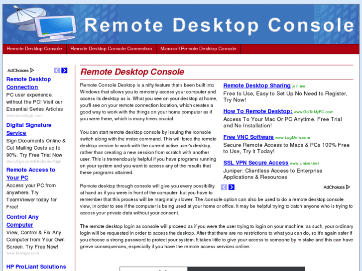 www.remotedesktopconsole.com