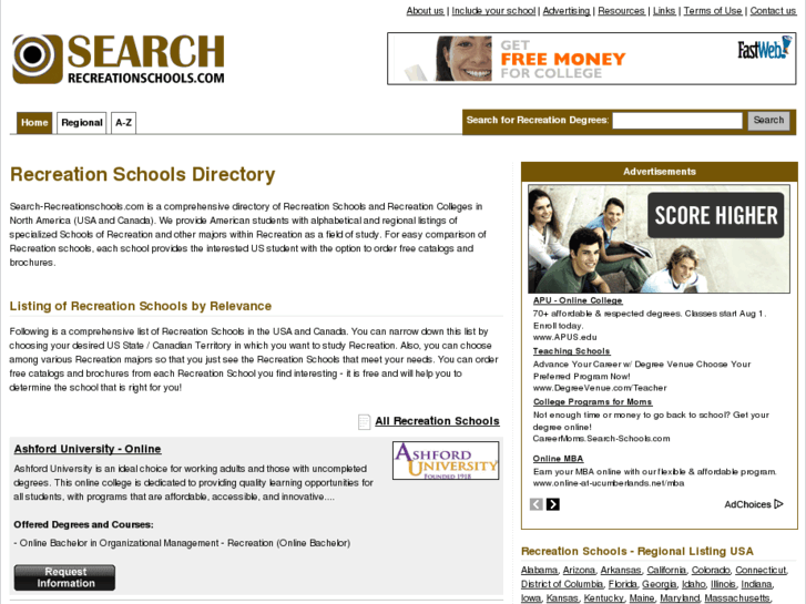 www.search-recreationschools.com