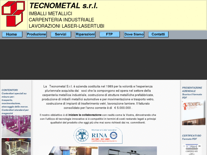 www.tecnometalsrl.com