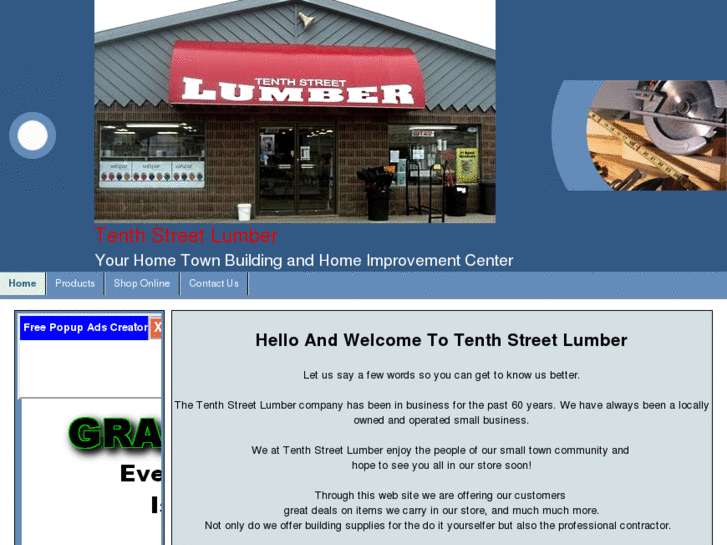 www.tenthstreetlumber.com