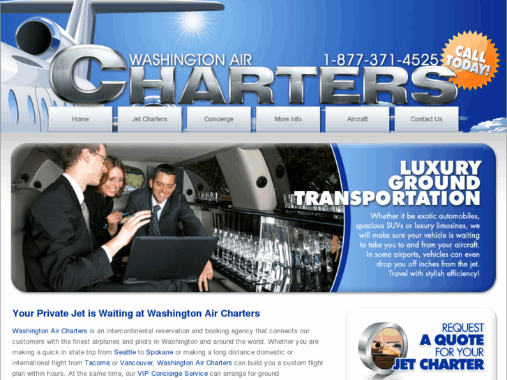 www.washingtonaircharters.com