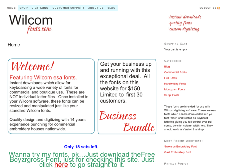 www.wilcomfonts.com