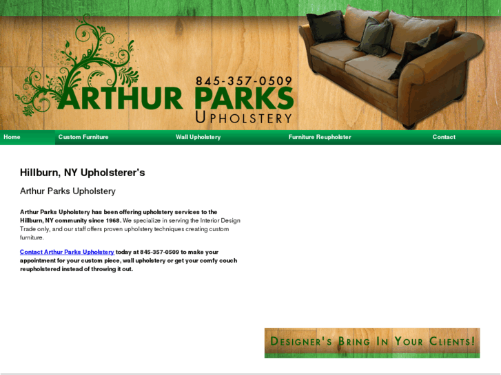 www.arthur-parks-upholstery.com