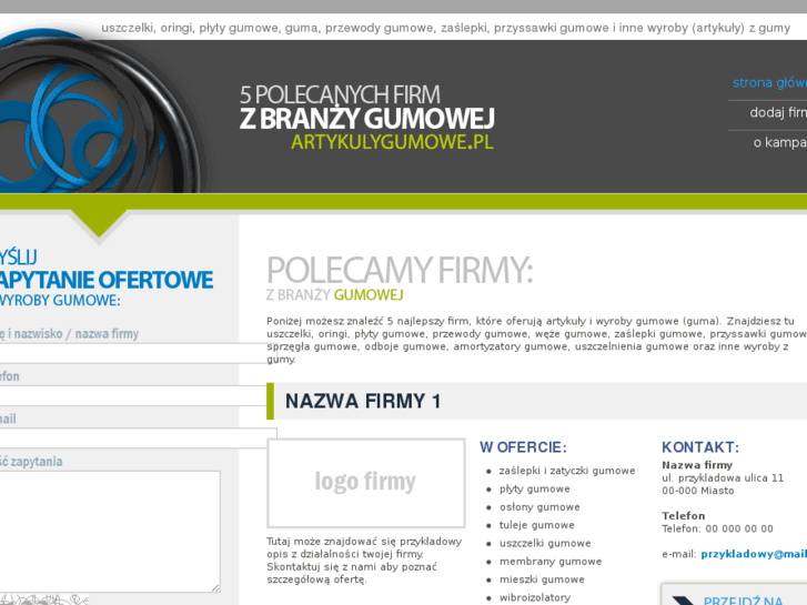www.artykulygumowe.pl