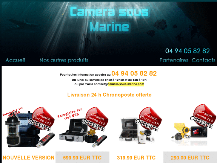 www.camera-sous-marine.com