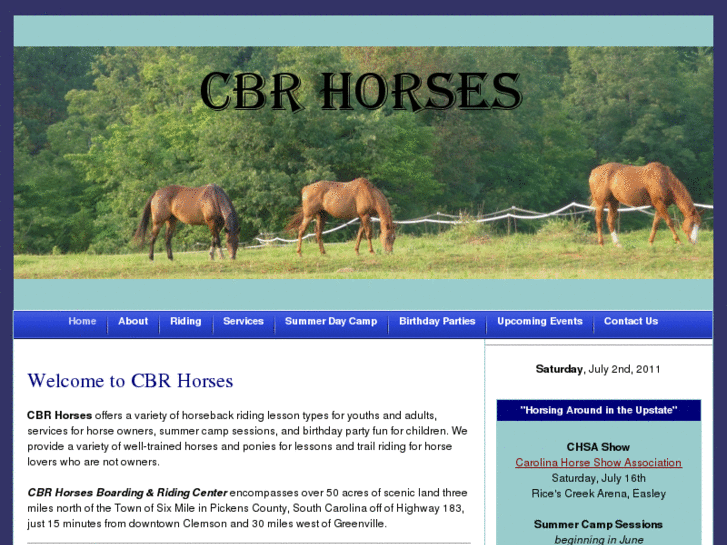 www.cbrhorses.com