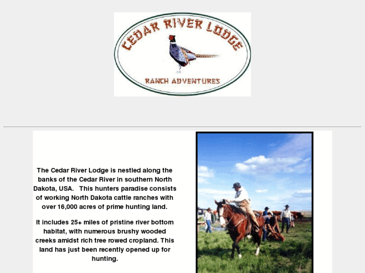 www.cedarriverlodge.com