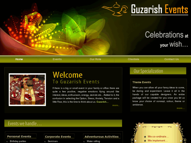 www.guzarishevents.com