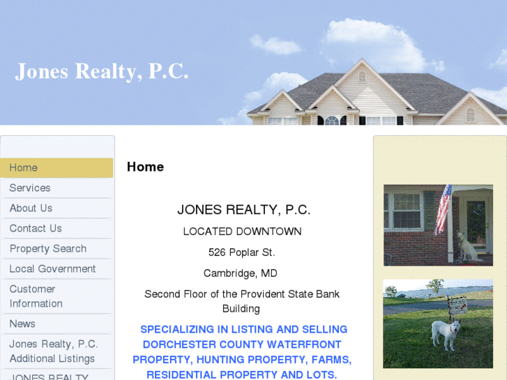 www.jonesrealtychoptankriver.com