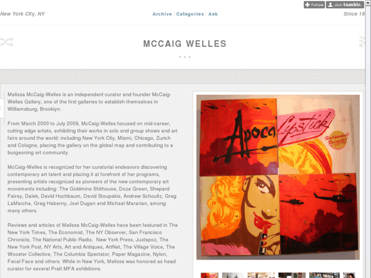 www.mccaigwellesgallery.com