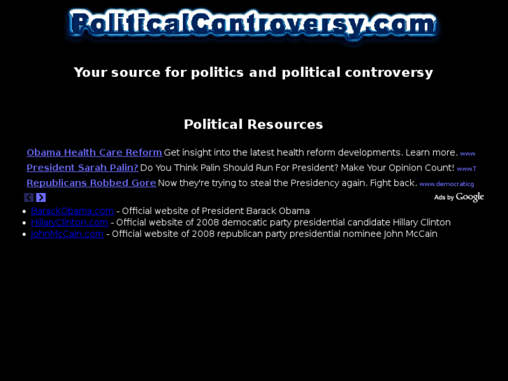 www.politicalcontroversy.com