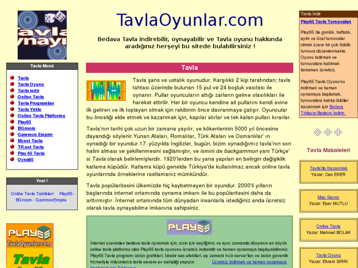 www.tavlaoyunlar.com