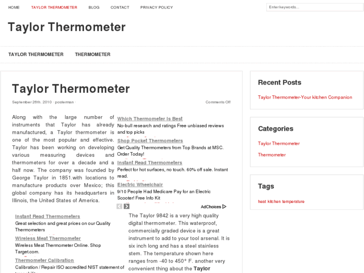 www.taylorthermometer.org