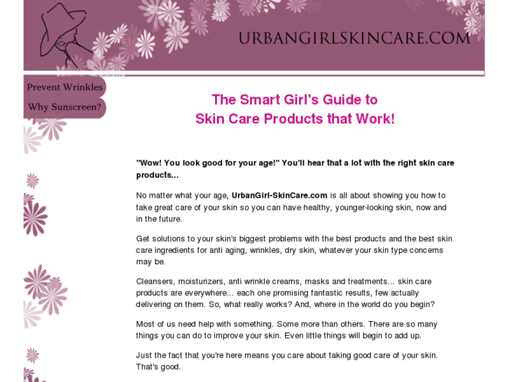 www.urbangirl-skincare.com