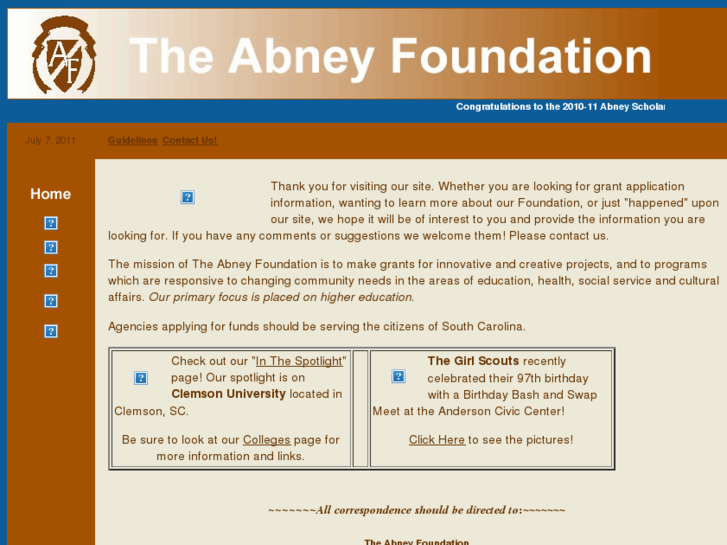 www.abneyfoundation.org