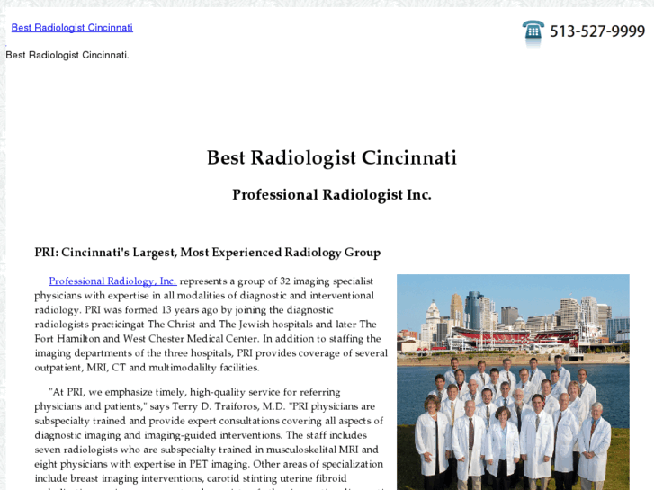 www.bestradiologistcincinnati.com