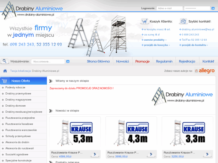 www.drabiny-aluminiowe.pl